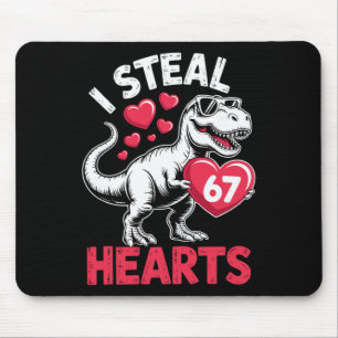 Mousepad Eu Roubo Corações 67 Dia dos Namorados 67 Meme 6 7