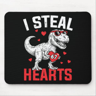 Mousepad Eu Roubo Corações 67 Meme Dia dos Namorados Dinoss