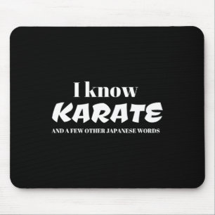 Mousepad Eu Sei Karatê E Algumas Outras Palavras Japonesas