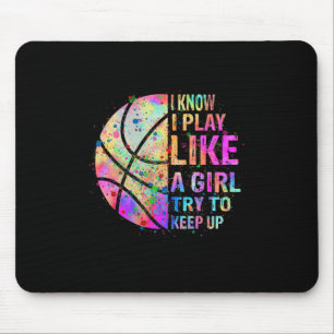 Mousepad Eu Sei Que Eu Toco Como Uma Garota Tentando Contin