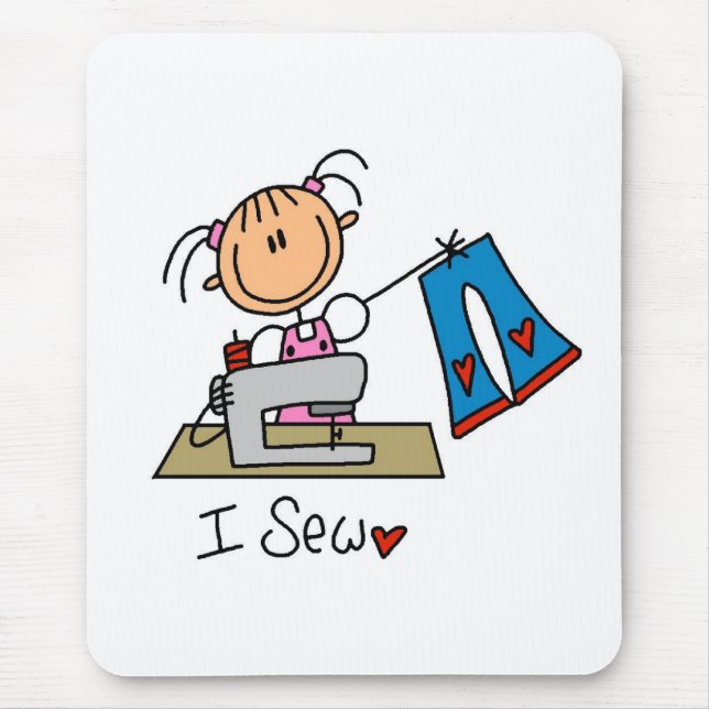 Mousepad Eu Sew (Frente)