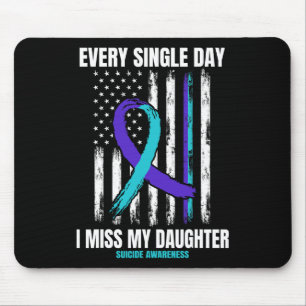 Mousepad Eu Sinto Falta Da Minha Filha, Suicídio, Sensibili