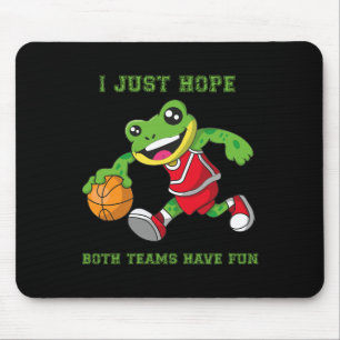 Mousepad Eu Só Espero Que Ambas As Equipes Se Divirtam