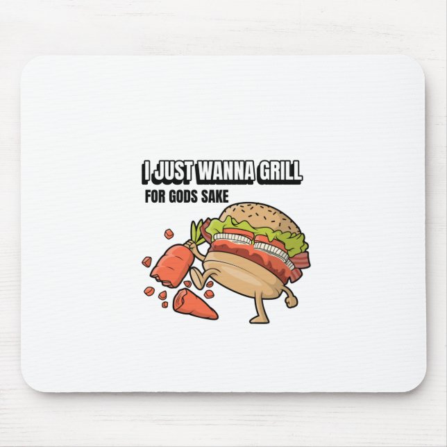 Mousepad Eu Só Quero Gritar Por Deus (Frente)