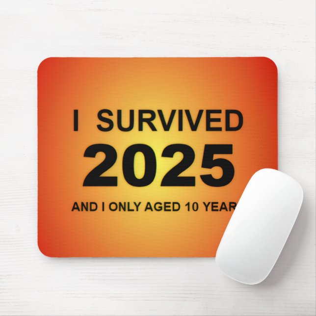 Mousepad Eu Sobrevivi 2025 (Com mouse)
