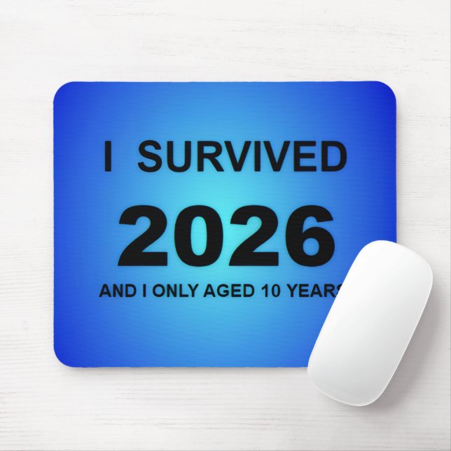 Mousepad Eu Sobrevivi 2026 (Com mouse)