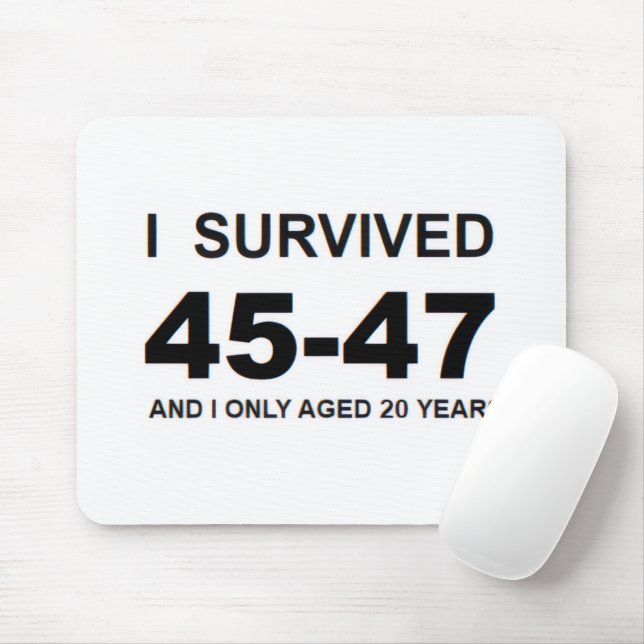 Mousepad Eu Sobrevivi 45-47 (Com mouse)