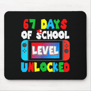 Mousepad Eu Sobrevivi 67 Dias De Escola Gamer 67 Dias Aluno