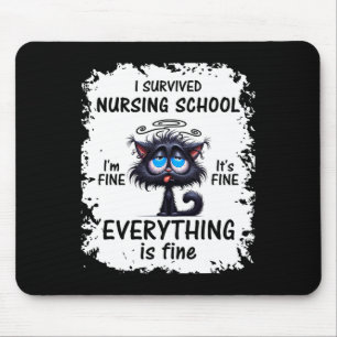 Mousepad Eu Sobrevivi à Graduação na Escola de Enfermagem 2