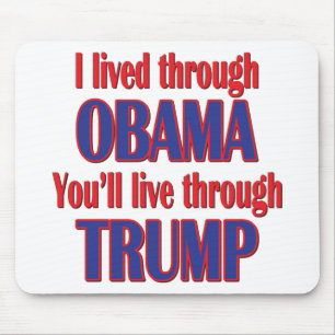 Mousepad Eu sobrevivi a Obama