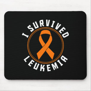 Mousepad Eu Sobrevivi ao Suporte de Consciência da Leucemia