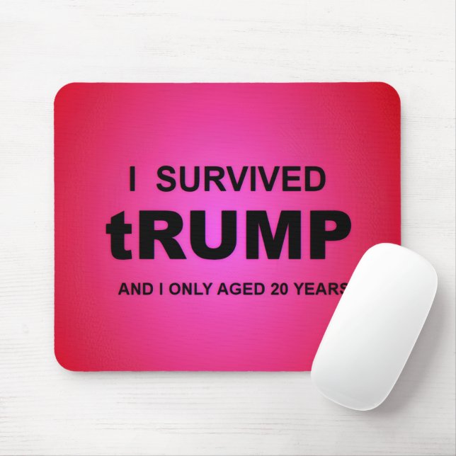Mousepad Eu Sobrevivi ao tRUMP (Com mouse)