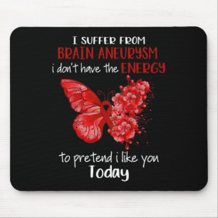 Mousepad Eu Sofro De Aneurisma Cerebral Sensibilização Borb