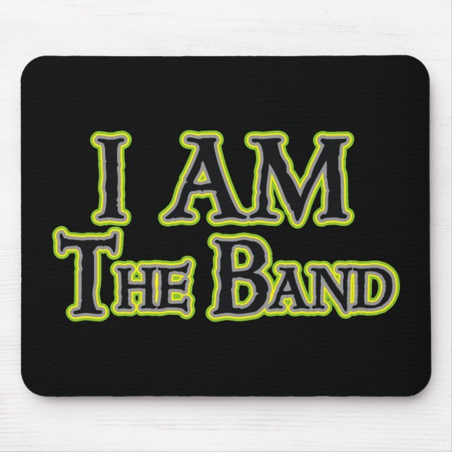 Mousepad EU SOU a banda (Frente)