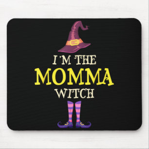 Mousepad Eu Sou A Bruxa Mamãe Fantasia De Halloween Engraça