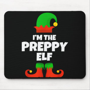 Mousepad Eu Sou A Família De Elfo Elegante Pijama Natal Div