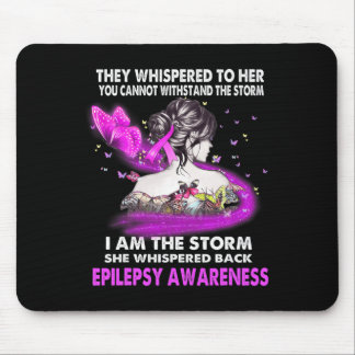 Mousepad Eu Sou A Tempestade Consciência da Epilepsia