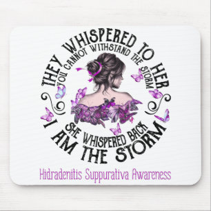 Mousepad Eu Sou A Tempestade Hidradenite Supurativa Consci