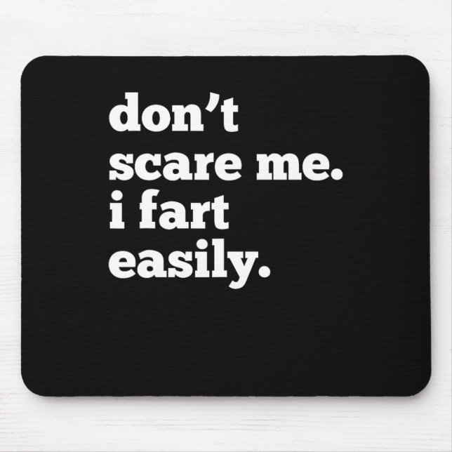 Mousepad Eu Sou Facilmente Perfeito Para O Halloween E O Te (Frente)