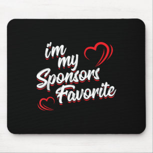 Mousepad Eu Sou Meu Patrocinador Favorito Citação Engraçada