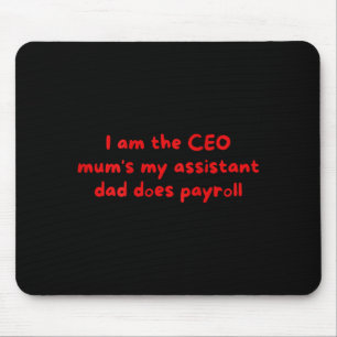 Mousepad Eu Sou O Ceo Mães Meu Pai Istant Faz Folha De Paga