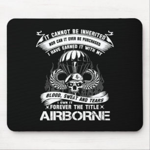 Mousepad Eu Sou O Proprietário Do Título Exército Aéreo Ran