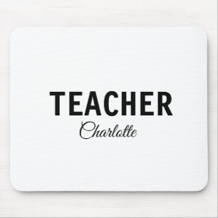 Mousepad Eu sou professor escola Faculdadeadicione seu nome