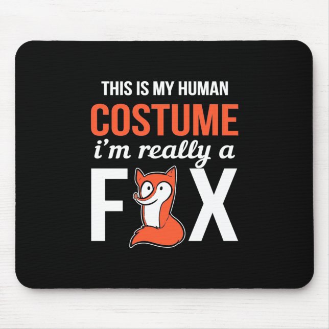 Mousepad Eu Sou Realmente Uma Raposa (Frente)