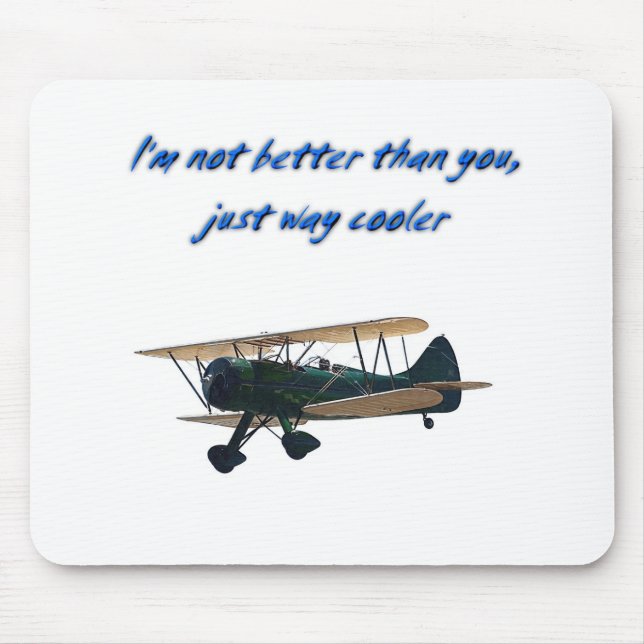 Mousepad Eu sou refrigerador da maneira, WACO (Frente)