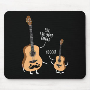 Mousepad Eu Sou Seu Pai T Camisa Ukulele Guitar