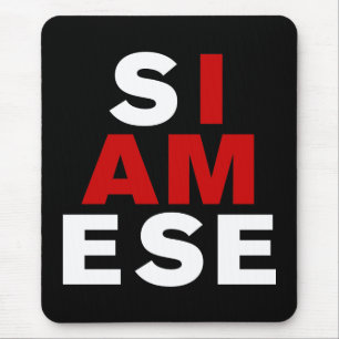 MOUSEPAD EU SOU SIAMESE