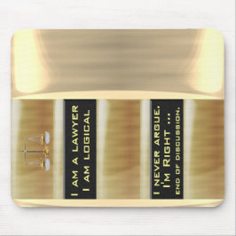 Mousepad Eu sou um advogado