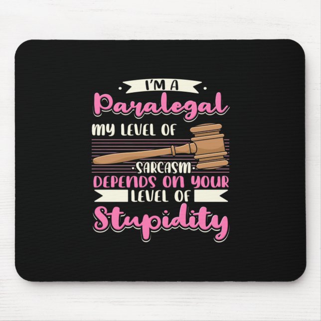 Mousepad Eu Sou Um Assistente (Frente)
