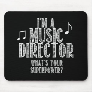 Mousepad Eu sou um director musical, o que é sua