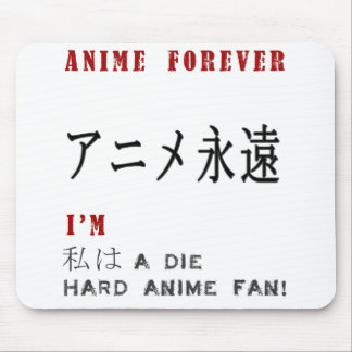 Mousepad Eu sou um fã duro do anime do dado