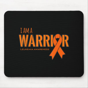 Mousepad Eu sou um guerreiro Leucemia Cancer Consciência