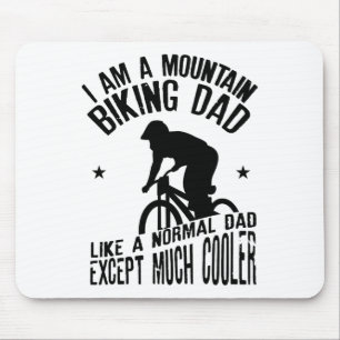 Mousepad Eu Sou Um Pai De Ciclismo De Montanha Design Engra