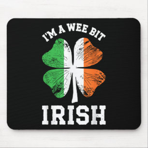 Mousepad Eu Sou Um Pouco Irlandês Camisas Homens Mulheres C
