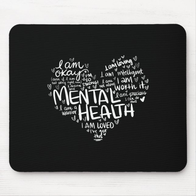 Mousepad Eu Sou Um Vendedor Coração, Presente De Consciênci (Frente)