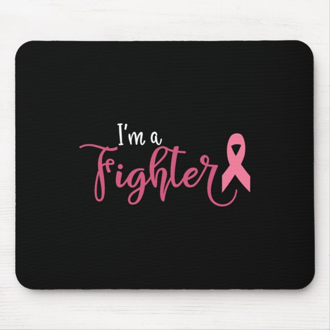 Mousepad Eu Sou Uma Consciência Do Cancer Da Mama (Frente)