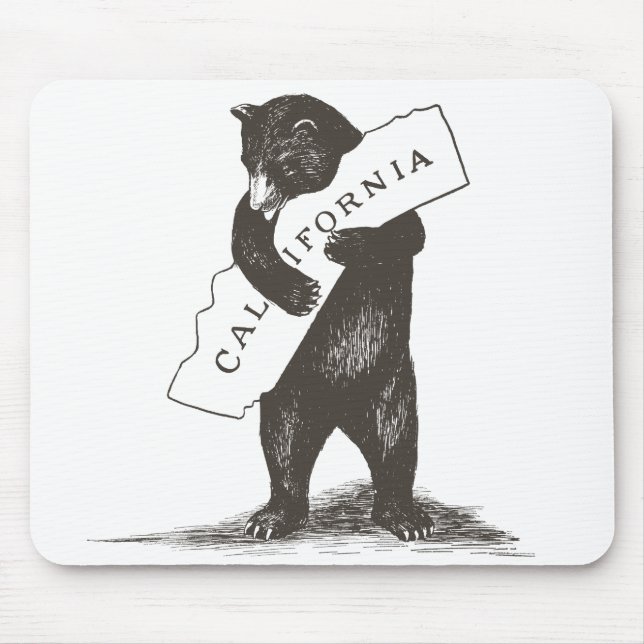 Mousepad Eu te amo Califórnia (Frente)