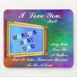 MOUSEPAD EU TE AMO DAD-MOUSEPAD