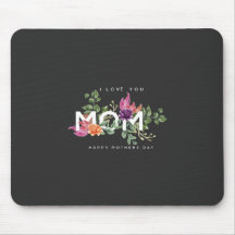 Eu Te Amo Mãe Design Floral