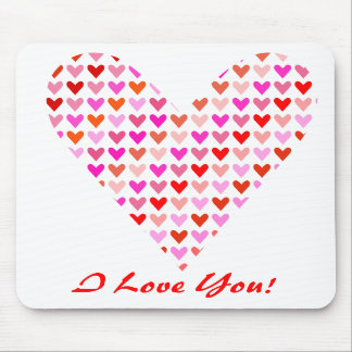 Mousepad Eu te amo tapete do rato