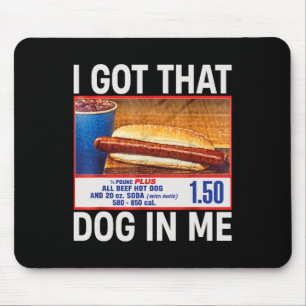 Mousepad Eu Tenho Aquele Cachorro Em Mim Engraçados Cachorr