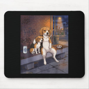 Mousepad Eu Tenho Esse Cachorro Em Mim Beagle Engraçado Beb