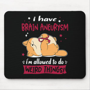 Mousepad Eu tenho neurismo cerebral que eu posso fazer estr
