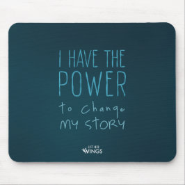 Mousepad Eu Tenho o Poder de Mudar Minha História — Mousepa