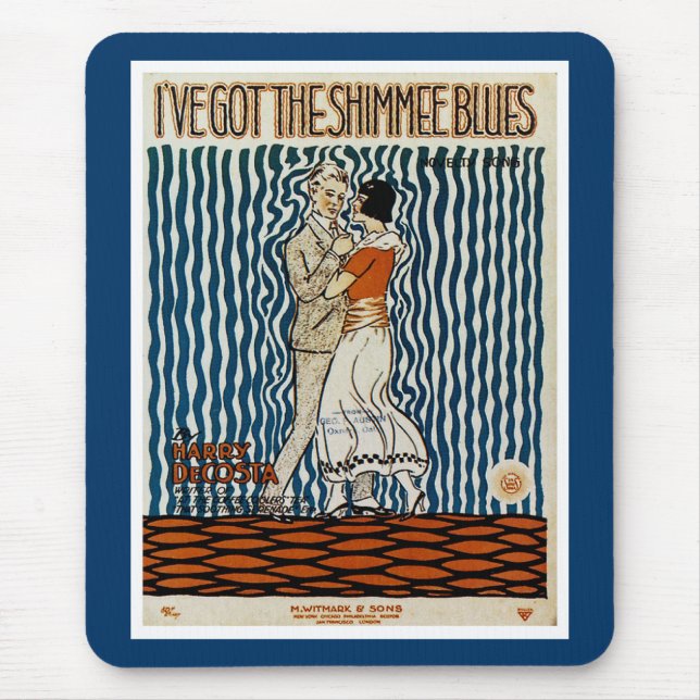 Mousepad Eu tenho o Shimmie Blues (Frente)