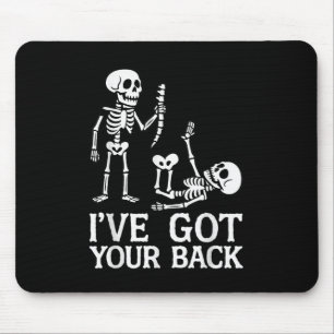 Mousepad Eu Tenho Seu Traje de Esqueletos de Halloween Engr